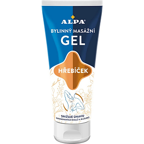 Alpa Hřebíček bylinný masážní gel 100 ml