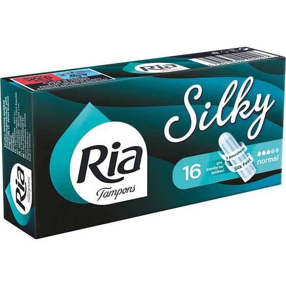 Ria tampony SILKY normal, 16 ks