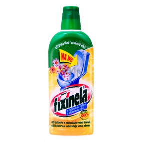 Fixinela S vůní čisticí prostředek na Wc mísy, umyvadla, obkládačky 500 ml