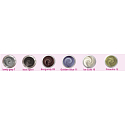 Dermacol Pearl Touch Eyeshadow vysoce třpytivé pěnové oční stíny 4,9 g odstín 7