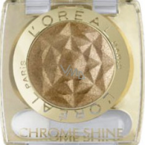 Loreal Paris Color Appeal Chrome Shine oční stíny 172 Beige Shimmer 2,6 g