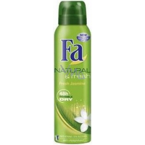 Fa Natural & Fresh Jasmine deodorant sprej pro ženy 150 ml