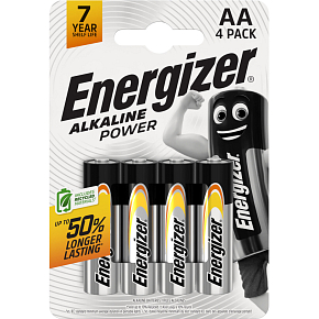 Energizer Alkaline Power AA tužková baterie, 4 ks Energizer Alkaline Power AA tužková baterie, 4 ks