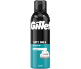 Gillette Classic Sensitive pěna na holení pro citlivou pokožku pro muže 200 ml