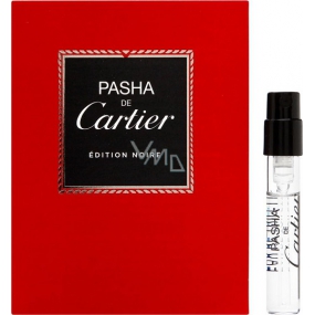 Cartier Pasha Edition Noire toaletní voda pro muže 1,5 ml s rozprašovačem, vialka