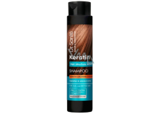 Dr. Santé Keratin Hair regenerační a hydratační šampon pro křehké lámavé vlasy bez lesku 250 ml
