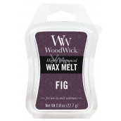 WoodWick Fig - Fík vonný vosk do aromalampy 22,7 g