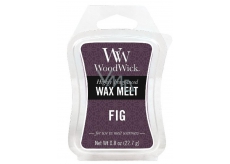 WoodWick Fig - Fík vonný vosk do aromalampy 22,7 g