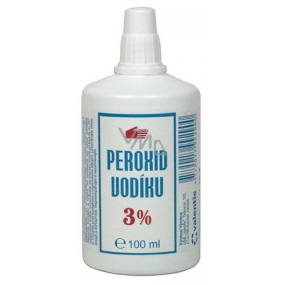 JSC Valentis Peroxid vodíku 3% pleťová čisticí voda k uvolnění a změkčení komedonů zejména u osob s mastnou pletí 100 ml
