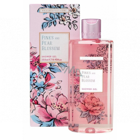 Heathcote & Ivory Pinks & Pear Blossom osvěžující sprchový gel 250 ml