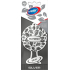 Mister Fresh Car Parfume Silver osvěžovač vzduchu závěsný 1 kus