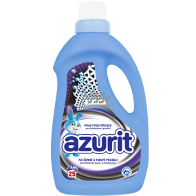 Azurit Tekutý prací prostředek na černé a tmavé prádlo 25 dávek 1000 ml