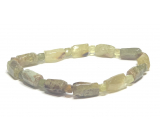 Tsavorite náramek elastický přírodní kámen, kulička 6 - 10 mm / 16 - 17 cm, maskot zahradníků