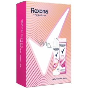 Rexona Sexy Bouquet 48h antiperspirant deodorant sprej 150 ml + Orchid Fresh sprchový gel 250 ml, kosmetická sada