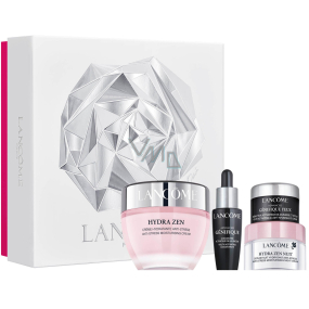 Lancome Hydra Zen hydratační denní krém 50 ml + Hydra Zen Nuit zklidňující noční krém 15 ml + Génifique Advanced omlazující sérum 10 ml + Génifique omlazující krém na oční okolí 5 ml, kosmetická sada pro ženy