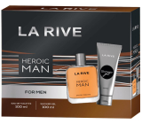 La Rive Heroic Man toaletní voda 100 ml + sprchový gel 100 ml, dárková sada pro muže