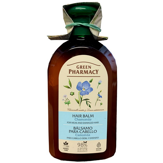 Green Pharmacy Heřmánek kondicionér pro oslabené a poškozené vlasy 300 ml