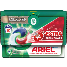 Ariel Extra Clean Power gelové kapsle univerzální na praní 10 kusů