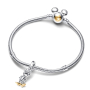 Charm Sterlingové stříbro 925 Disney 100. výročí Minnie Mouse, přívěsek na náramek