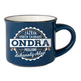 Albi Espresso hrneček Ondra - Zázrak všech zázraků, poslední dokonalý chlap 45 ml