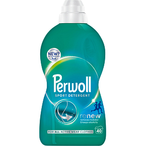 Perwoll prací gel Renew Sport sportovní prádlo, 40 praní, 2000 ml