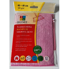 Tidy Home švédská utěrka mikrovlákno na povrchy 40 x 40 cm, 205 g