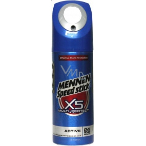 Mennen Speed X5 Multi-Protect deodorant sprej pro muže 150 ml