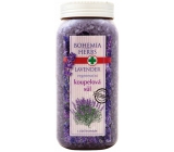 Bohemia Gifts Lavender s extraktem z bylin regenerační sůl do koupele 900 g