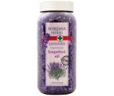 Bohemia Gifts Lavender s extraktem z bylin regenerační sůl do koupele 900 g