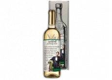 Bohemia Gifts Chardonnay Společník pro večer bílé dárkové víno 750 ml