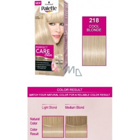 Schwarzkopf Palette Perfect Color Care barva na vlasy 218 Chladná blond