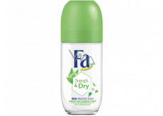 Fa Fresh & Dry Green Tea Sorbet Scent 48h kuličkový antiperspirant deodorant roll-on pro ženy 50 ml