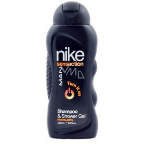 Nike Tum It On 2v1 sprchový gel a šampon pro muže 300 ml