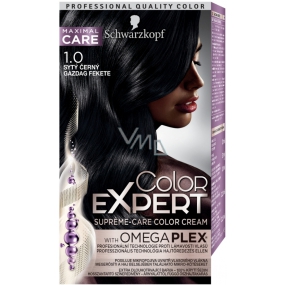 Schwarzkopf Color Expert barva na vlasy 1.0 Sytý černý