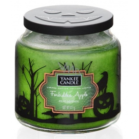 Yankee Candle Halloween Forbidden Apple - Zakázané jablko vonná svíčka Classic střední sklo 411 g