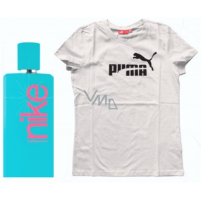 Nike Azure Woman toaletní voda 100 ml + triko Puma, dárková sada