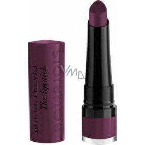 Bourjois Rouge Velvet The Lipstick rtěnka 20 Plum Royal 2,4 g