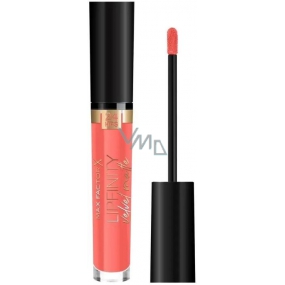 Max Factor Lipfinity Velvet Matte Lipstick tekutá matná rtěnka 055 Orange Glow 4 ml