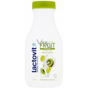 Lactovit Fruit Antiox Pružnost a péče kiwi a hrozny sprchový gel pro normální až suchou pleť 300 ml