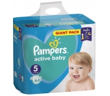 Pampers Giant Pack Active Baby Junior 5 11 - 16 kg jednorázové plenky 64 kusů