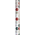 Präsenta Dárkový balicí papír 70 cm x 5 m Vánoční bílý se zeleno-červenými puntíky