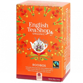 English Tea Shop Bio Rooibos Mandala 20 kusů bioodbouratelných pyramidek čaje, 40 g