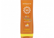 Dermacol Sun Water Resistant SPF50 voděodolné zvláčňující mléko na opalování i pro děti 200 ml