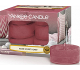 Yankee Candle Home Sweet Home - Ó sladký domove vonná čajová svíčka 12 x 9,8 g