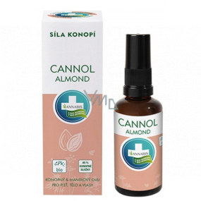 Annabis Cannol Almond BIO konopný a mandlový olej 50 ml