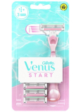 Gillette Venus Start holicí strojek + náhradní hlavice 3 kusy, pro ženy