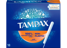 Tampax Super Plus dámské tampony s aplikátorem 18 kusů