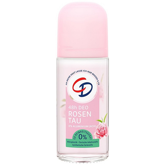 CD Rosentau - Růžový květ a bílý čaj kuličkový antiperspirant deodorant roll-on pro ženy 50 ml