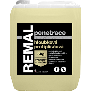 REMAL hloubková penetrace protiplísňová V1311, 5 kg REMAL hloubková penetrace protiplísňová V1311, 5 kg