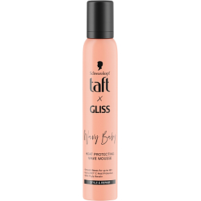 Taft x Gliss Wavy Baby pěna na vlasy, 200 ml